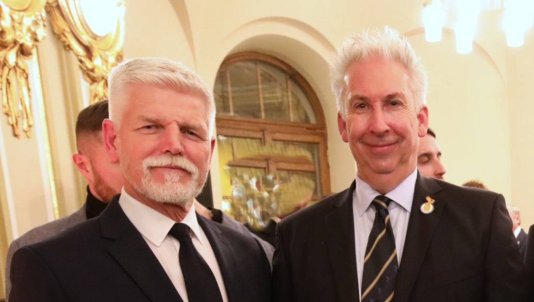 Petr PAVEL President of the Czech Republic and FAI David MONKS