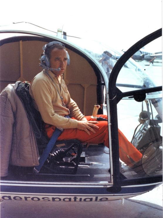 Jean Boulet helicopter record. Credit-Aerospatiale