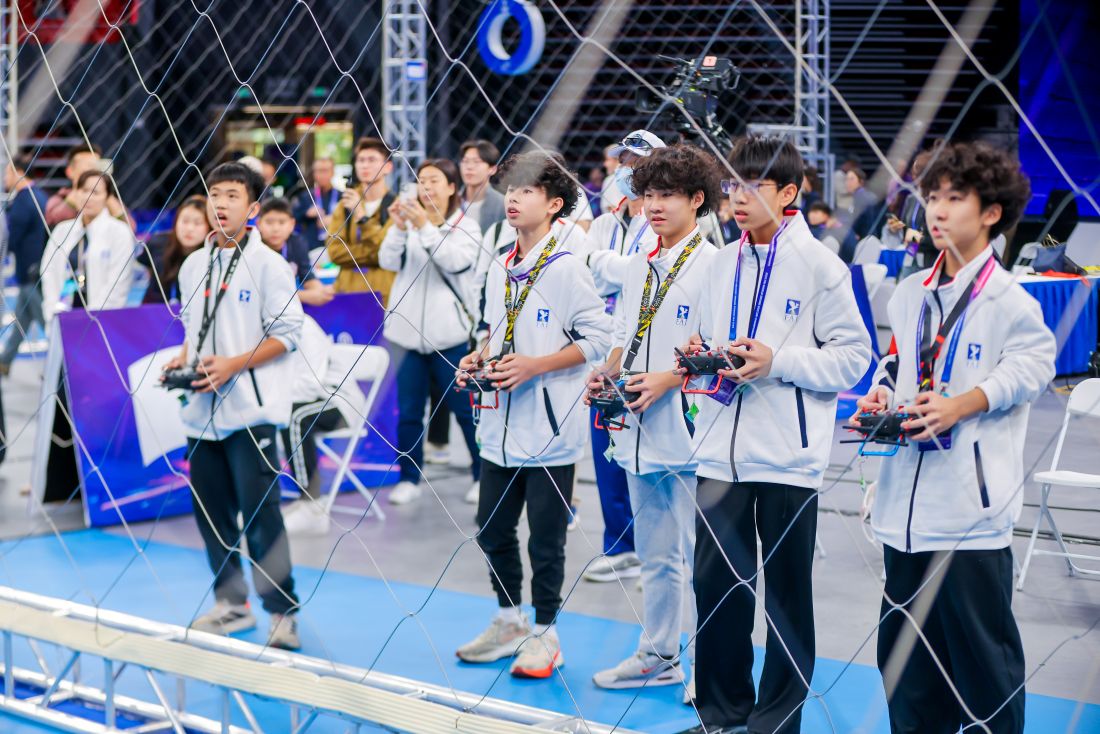 Drone soccer players at the 1st WDCS 2025